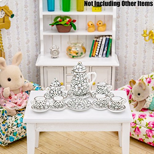 3 Odoria+Miniature+Porcelain+Dollhouse+Accessories