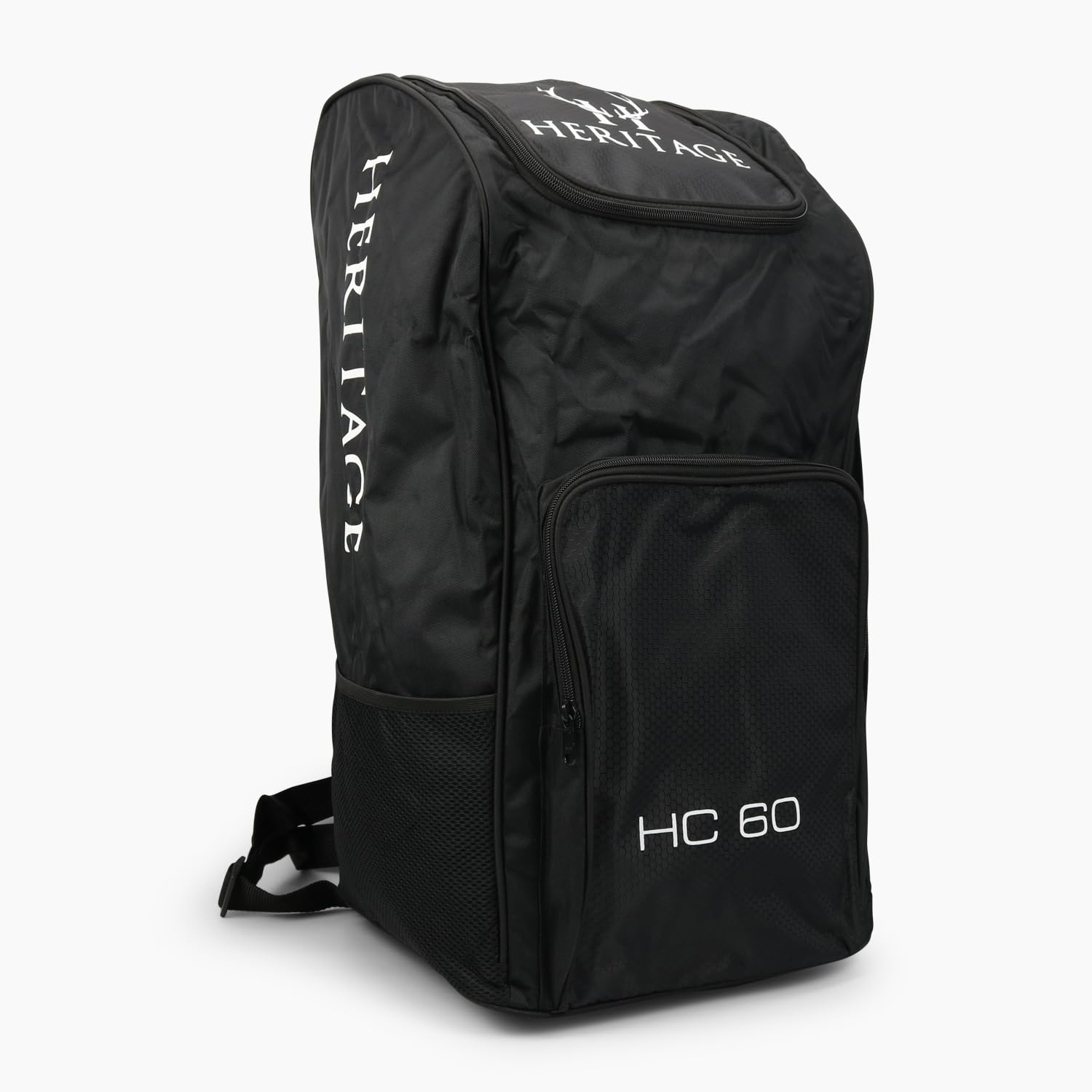 Heritage Shadow Black Cricket Backpack Sports Bag 60 Litre Duffle Duffel Large Bag 60L Padded Adjustable