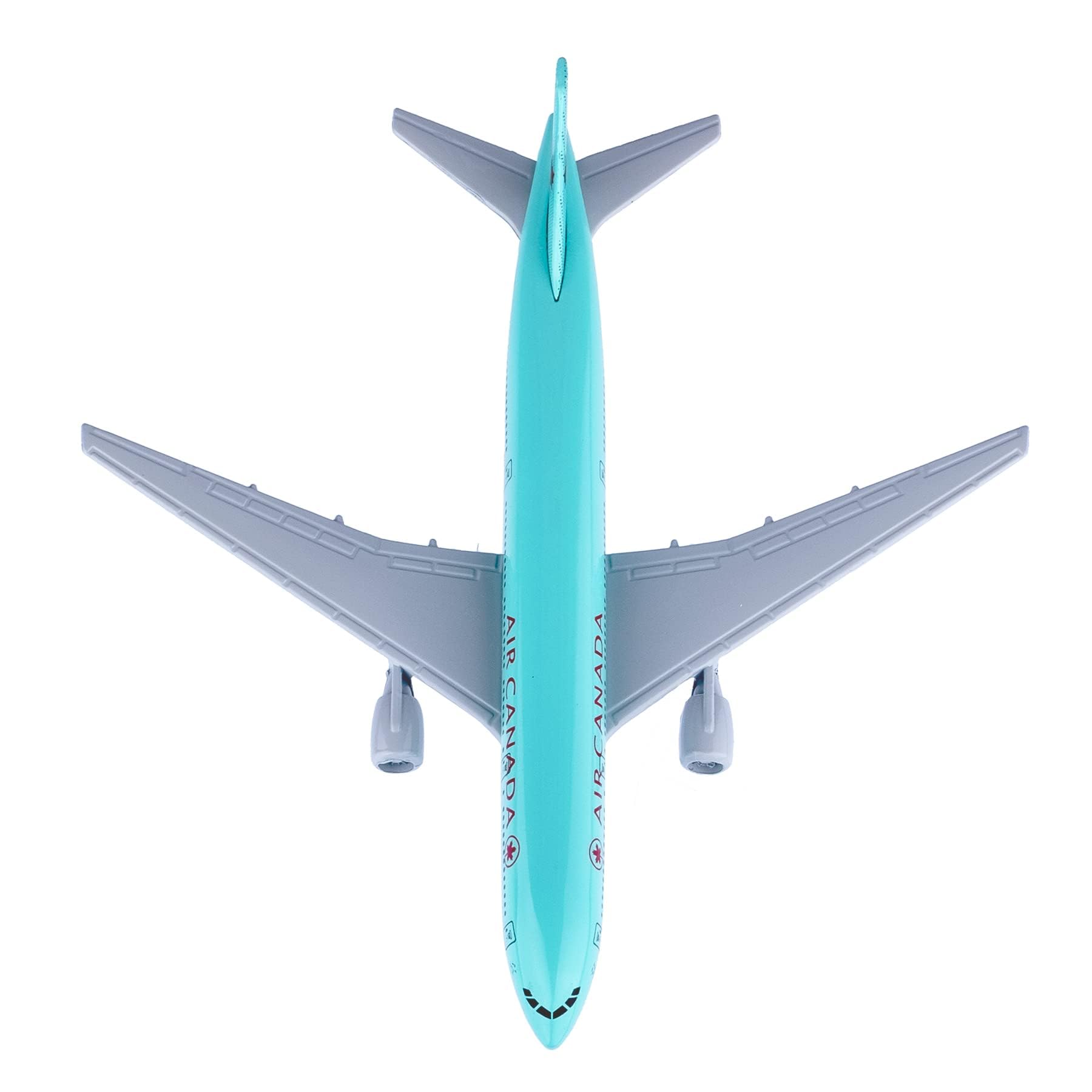 Bswath Model Plane 1:300 Scale Model Plane Canada 777 Model Aircraft Metal Alloy Die-cast Airplanes for Gift and Collection