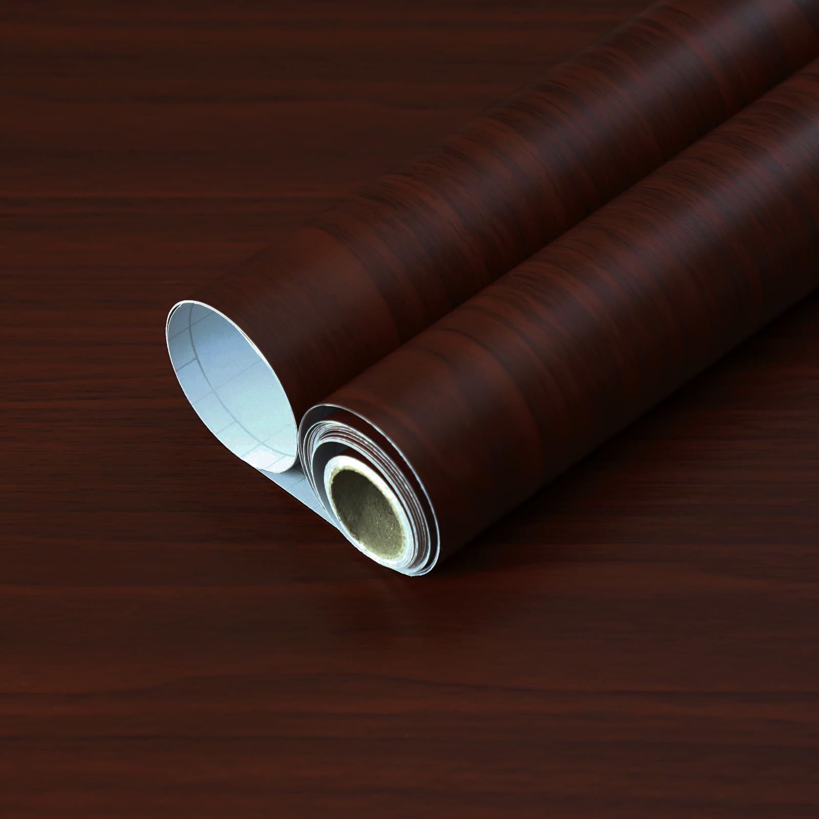 Photo 1 of Oxdigi Cherry Wood Contact Paper - 15.7 x 78.7 Inches - Self-Adhesive, Removable and Waterproof - Ideal Peel and Stick Wallpaper for Cabinet, Countertop, Desktop, Rental Property, Kitchen