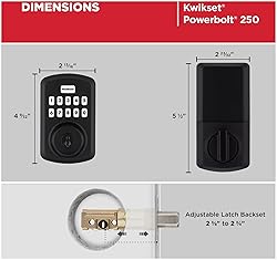 Kwikset 9250TRS-15S Transitional Powerbolt 2