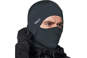 TSLA Men and Women Thermal Fleece Skull Cap, Winter Ski Cycling Under Helmet Liner, Running Beanie Hat