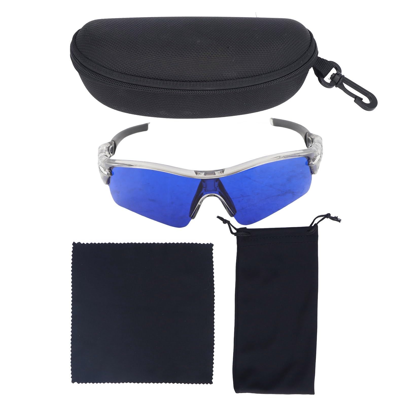Ball Finder Sport Glasses Portable Cycling Glasses with Glasses Cloth and Storage Bag for Outdoors Sports