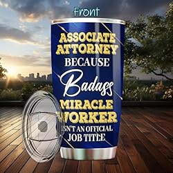 MONIZILUCKY Associate Attorney Tumbler Stainless