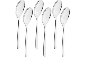 Parlynies Set of 8 Buffet Serving Spoon, Large Serving Spoons Stainless Steel