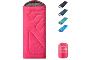 PY SUPER MODE Sleeping Bags for Adults, Extra-Wide Camping Sleeping Bag for Kids- Waterproof, Lightweight, Portable -3 Season Warm & Cool Weather- Ideal for Hiking Backpacking with Compression Sack