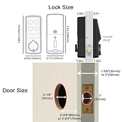 Lockly Secure Pro, Wi-Fi Smart Lock, PIN