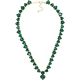 JNF Crystal Rhinestone Choker Collar Necklace For Women Colorful Bling Neck Chain Trendy Sparkly Statement Piece Crystal Rhinestone Heart Bib Necklace