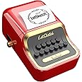LetSketch Label Maker, Portable Bluetooth Thermal Label Printer Compatible with Android & iOS for Clothing, Retail, Mailing Address, Barcode, with 4 Roll 40 x 30mm Label (Red)