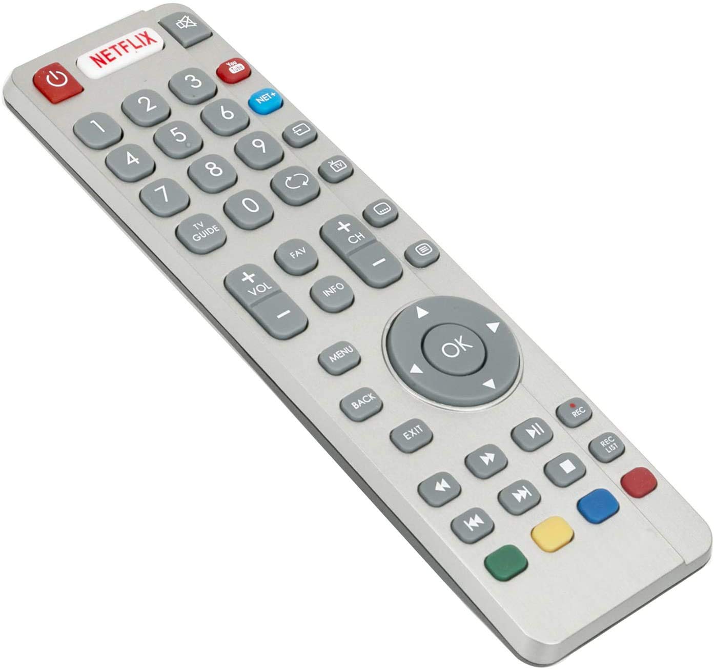 ALLIMITY SHW/RMC/0116 Remote Control Replaced for Sharp Aquos UHD 4K Smart 3D TV LC-43CUG8462KS LC-49CUG8461KS LC-55CUG8462KS LC-32CFG6022K LC-32CFG6032E LC-32CFG6351K LC-40CFG6242E