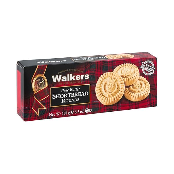 WALKER’S SHORTBREAD STEM GINGER COOKIES, SCOTTISH STYLE COOKIES, 5.3 OZ BOX