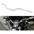 AnXin 7/8" 22MM Drag Handlebars Tracker Handle Bars Universal For Sportster XL 883 1200 Bobber Custom Chopper Softail Dyna Euro Style Chrome