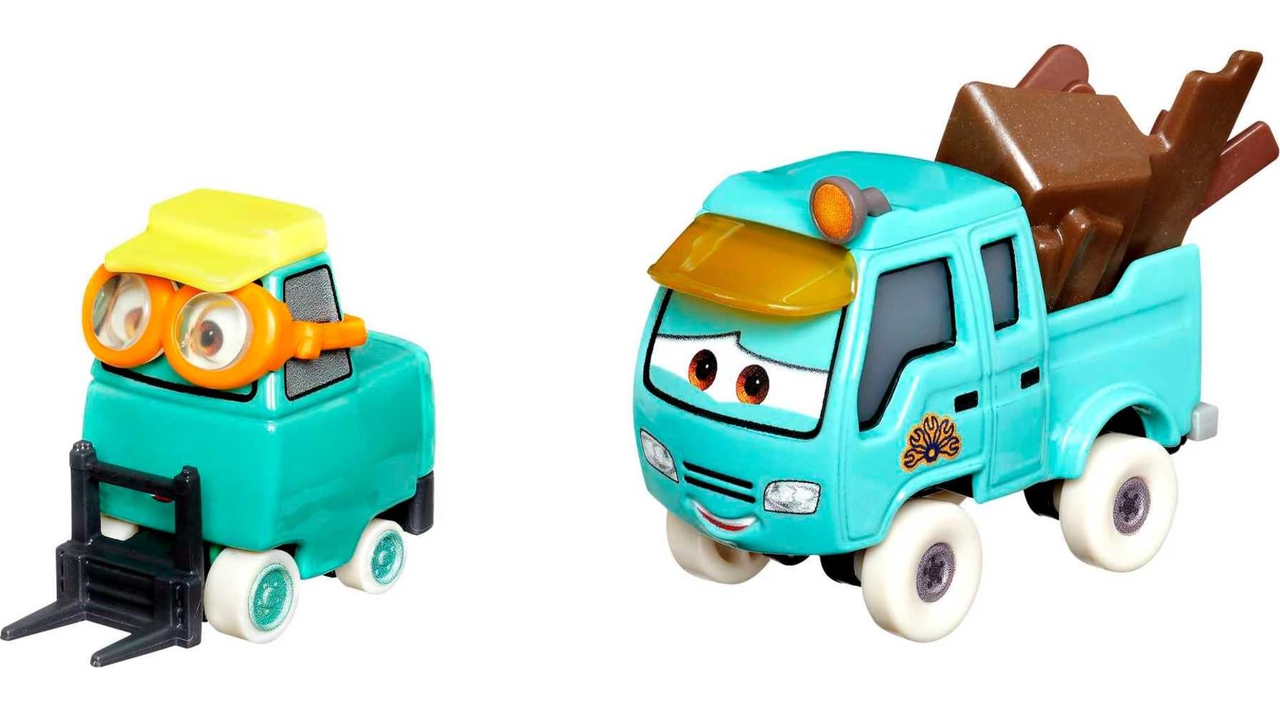 Disney Pixar Cars 3 2-Pack Assortment, 1:55 Scale Die-Cast Fan Favorite Character Vehicles for Racing and Storytelling Fun, Gift for Kids Age 3 and Older