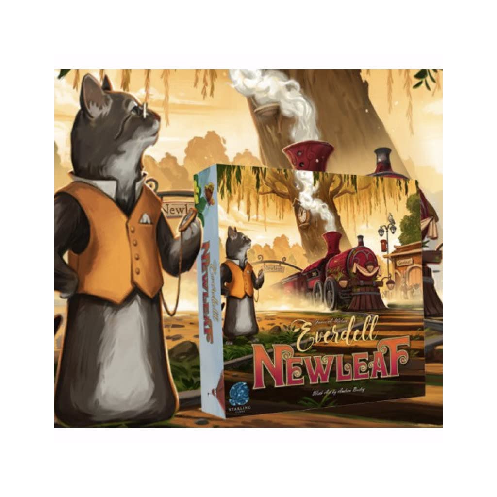 Matagot Everdell – Expansion: Newleaf – from 1 to 4 Players – 14 Years and Up – French Version