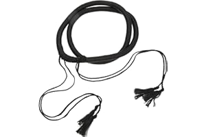 GLSTOY Adjustable Elastic Arab Headband for Men PU Material Muslim Headwear Black Middle East Desert
