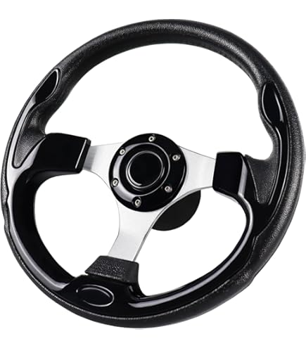 Ultraflex Black Morosini Steering Wheel - Passion Marine