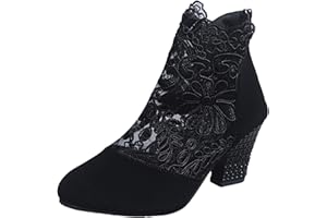 Rvidbe Chunky Heels for Women Sexy Women's Summer Strappy Pumps Sandals Dressy Open Toe Chunky Block High Heels Sandals