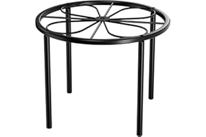 Chinpakden Plant Stand Plant Riser - Metal Flower Stand for Garden Home, Anti-rust Plant Holder for Multiple Plant Indoor or 