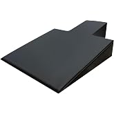 WINDFOOT Large Upholstered Wedge for Pilates Reformer Machine | Fitness Equipment for Pilates, Pilates Reformer Accessories for Floor Exercises, Ideal for Home Pilates and Studio Use