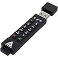 Apricorn 16GB Aegis Secure Key 3Z 256-bit AES XTS Hardware Encrypted FIPS 140-2 Level 3 Validated Secure USB 3.0 Flash Drive (ASK3Z-16GB), Black