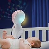 Infantino 3-in-1 Projector Musical Mobile Rose Convertible Night Light view 4