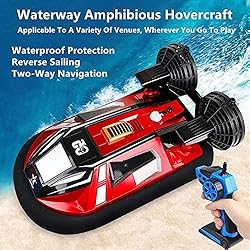 OYJFAX Remote Control Hovercraft Boat for Land and