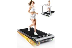 Walking Pad with Incline, Akluer Incline Treadmills for Home, 2.5 HP Under Desk Treadmill Small with Remote Control, Walking Pad Small Treadmill with LED Display