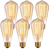Xtricity 60W A19 Clear Rough Service Incandescent Bulb – Soft White 2700K, E26 Base, Dimmable, 12-Pack