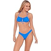 Sports Illustrated Womens Ruffle Cutout Bralette