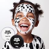 Blue Squid PRO Face Paint 60g White Black Water-Based 2oz Professional Palette view 3