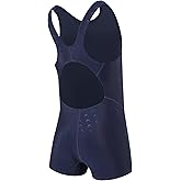 J.E Sterguard Athletic Girls' One Piece Swimsuits Girls Bathing Suits Pro for Practice Black Girl Swimsuit Size 6-16 1880-HP