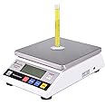 SurmountWay Lab Scale 5000g x 0.1g - High Precision Digital Laboratory Scale - Accuracy Scientific Scales for Kitchen Food Jewelry Gold Analytical Weighing(5000g,0.1g)
