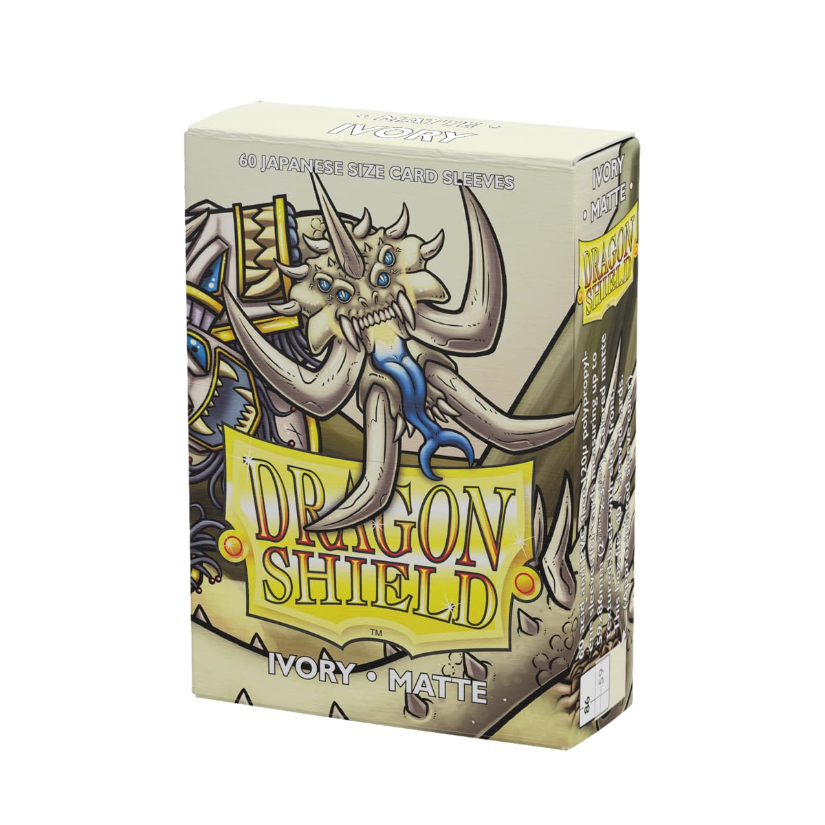 Dragon Shield AT-11117 Japanese Size Matte Ivory (60 Sleeves)