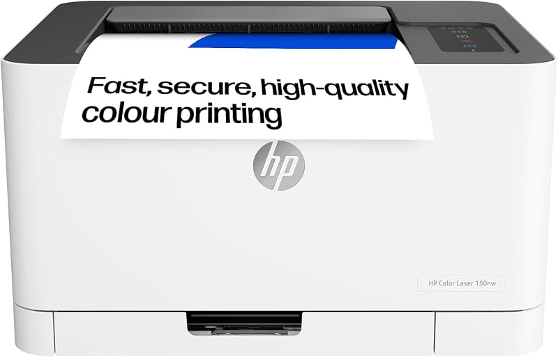 HP Colour Laser 150nw Wireless Printer White 18 ppm A4 USB Ethernet