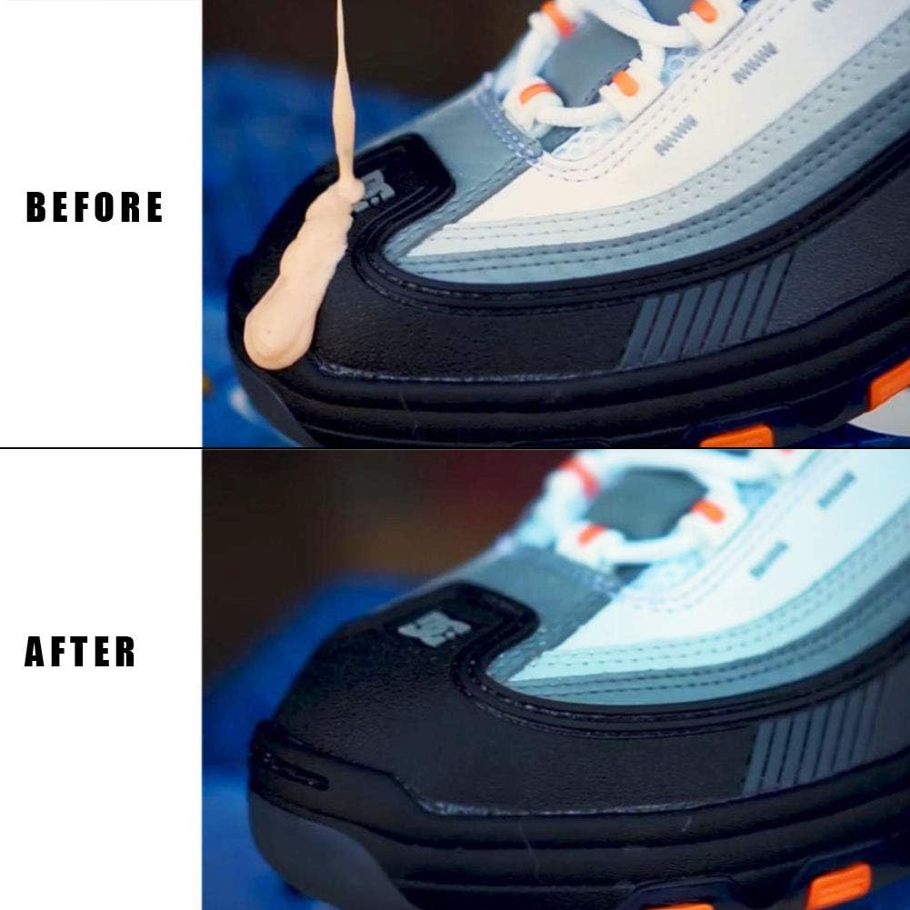 Clean My Sole Guard Waterproof Protection For Sneakers Repels Liquids & Stains On Nubuck Leather, Suede, Fabric, Canvas, Upholstery and more 7.5 Oz: Shoes
