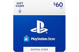 $60 PlayStation Store Gift Card [Digital Code]
