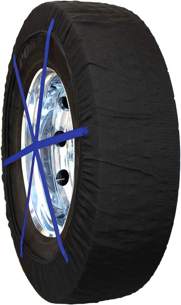 Set of 2 SCC S46 SuperSox Tire Traction with Reinforced Studded