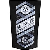 SHUNGA-STONE Shungite Stones 70% Сarbon Naturals Crystals for Water Purification Shungite Water Purifier (0.5 lbs (250 gr))