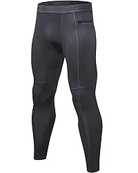 MACHLAB Men's Moisture Wicking Compression Pants
