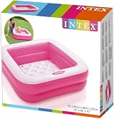 Intex Inflatable Square Paddling Pool 86x86x25 cm with Patch Kit view 4