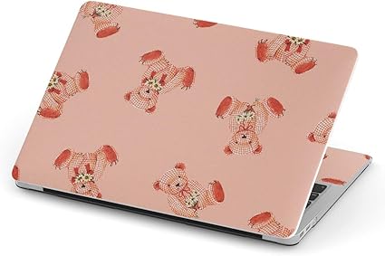 Amazon Co Jp Macbook Pro 13 Retina Mid12 Mid15 専用スキンシール A1502 A1425 マックブック プロ 13インチ 専用シール フィルム ステッカー アクセサリー 保護 動物 熊 ピンク パソコン 周辺機器