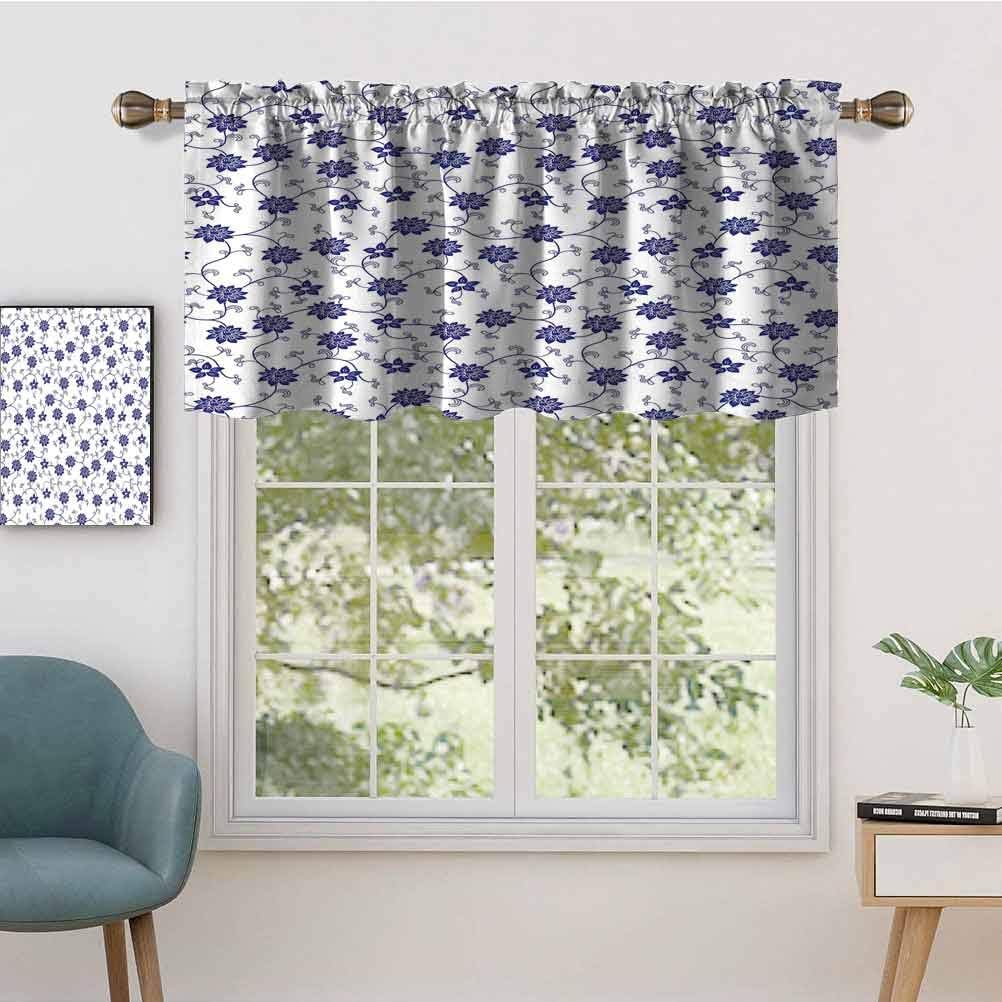 Cortina Moderna De Poliéster Opaca - Tamaño 125 X 125 Cm, Color Marrón, Ideal Para Dormitorio Y Separación De Ambientes