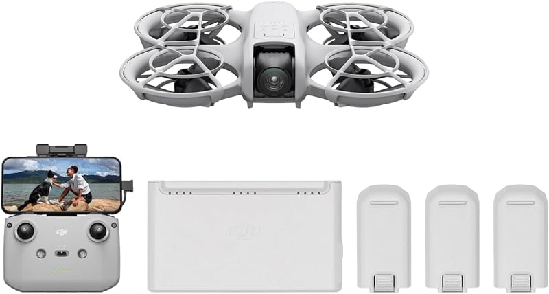 Pack DJI Neo Vuela Más, dron mini con cámara 4K UHD para adultos