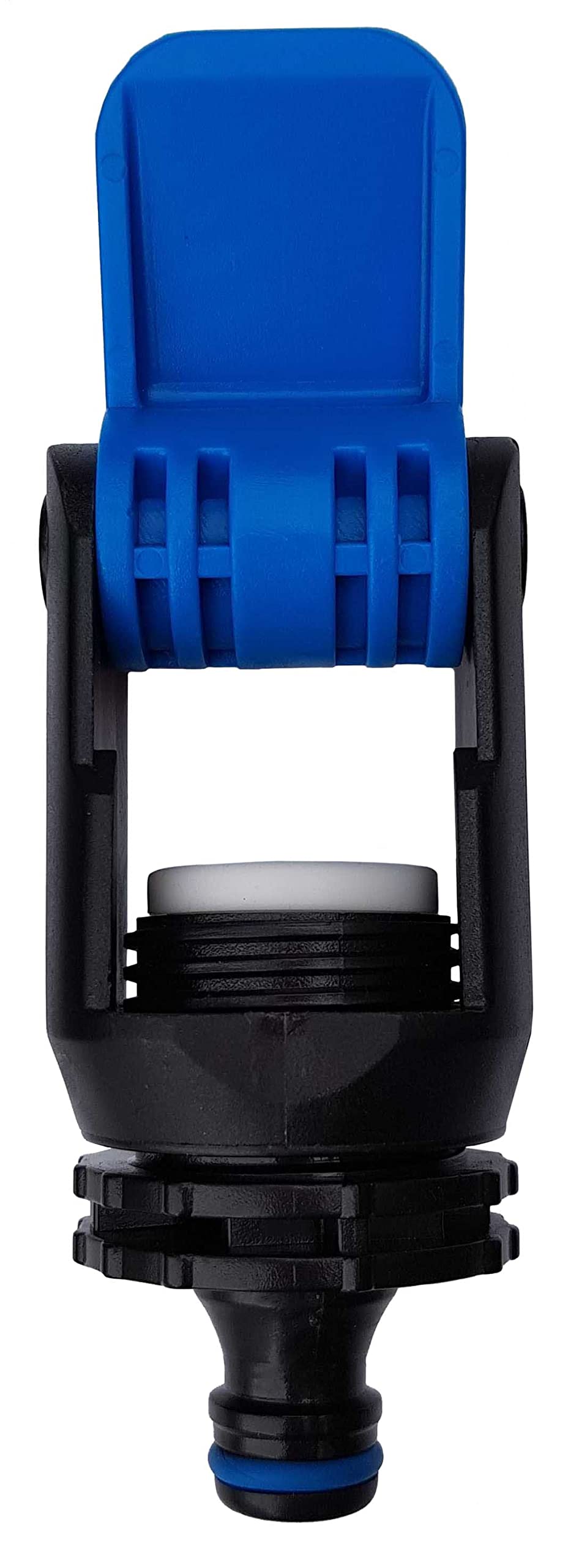 KitchenTap -garden hose Connector Adapter for Mixer/single taps with downward facing spout,blue,yellow,green and orange (blue)