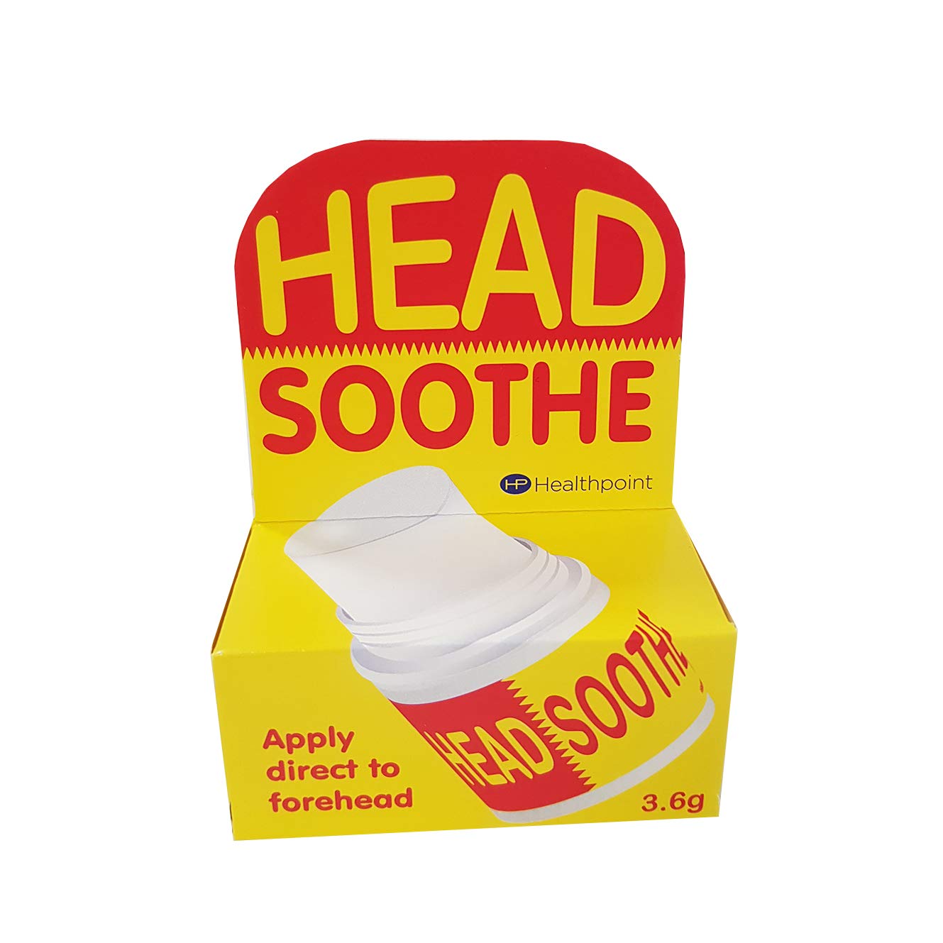 Healthpoint Head Soothe Temple Balm, 3.6 ml, (Pack of 12)