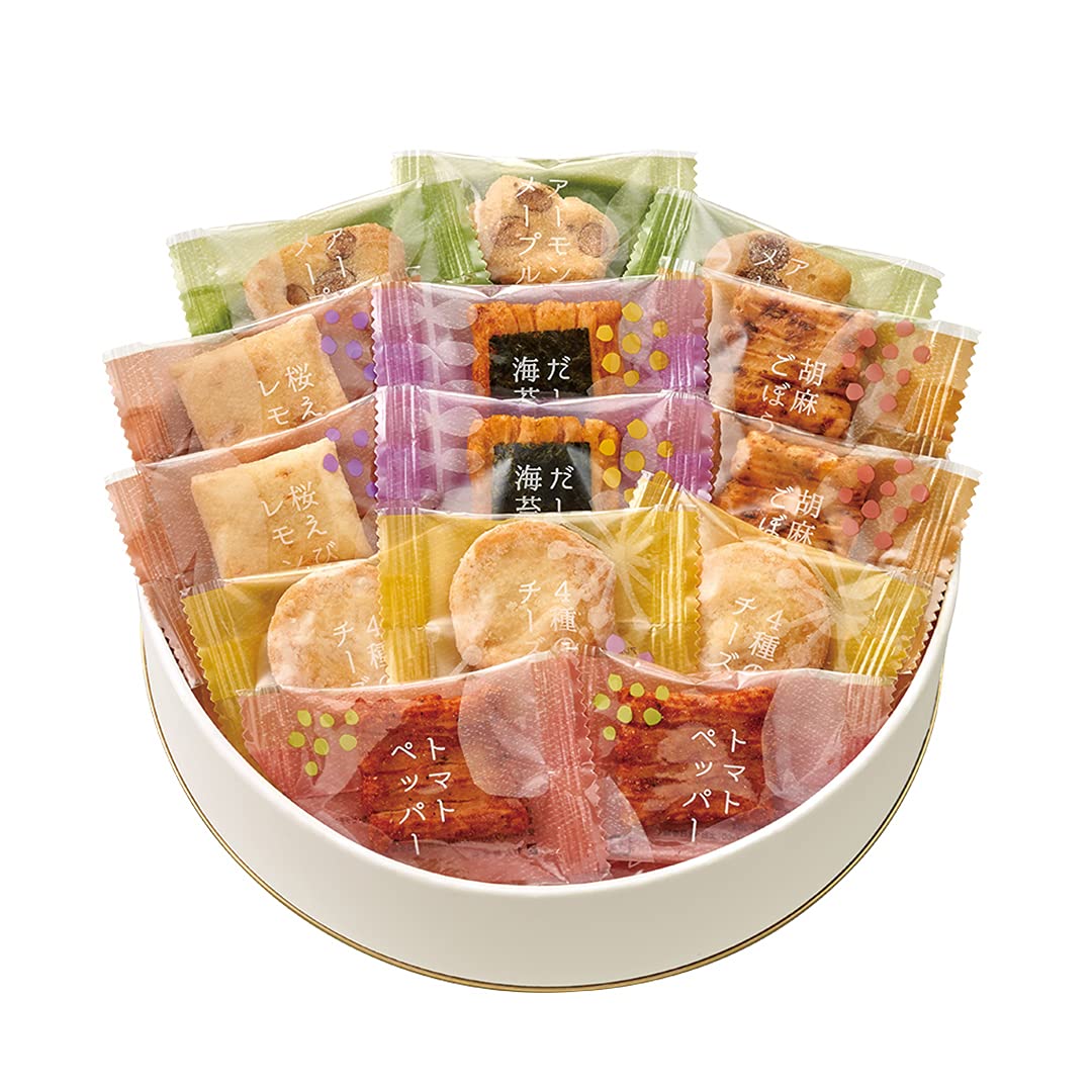 中央軒煎餅 Kumitte (36個) バラエティ豊かな6種類の詰め合わせ　ひと口サイズ　個包装　ギフト商品画像