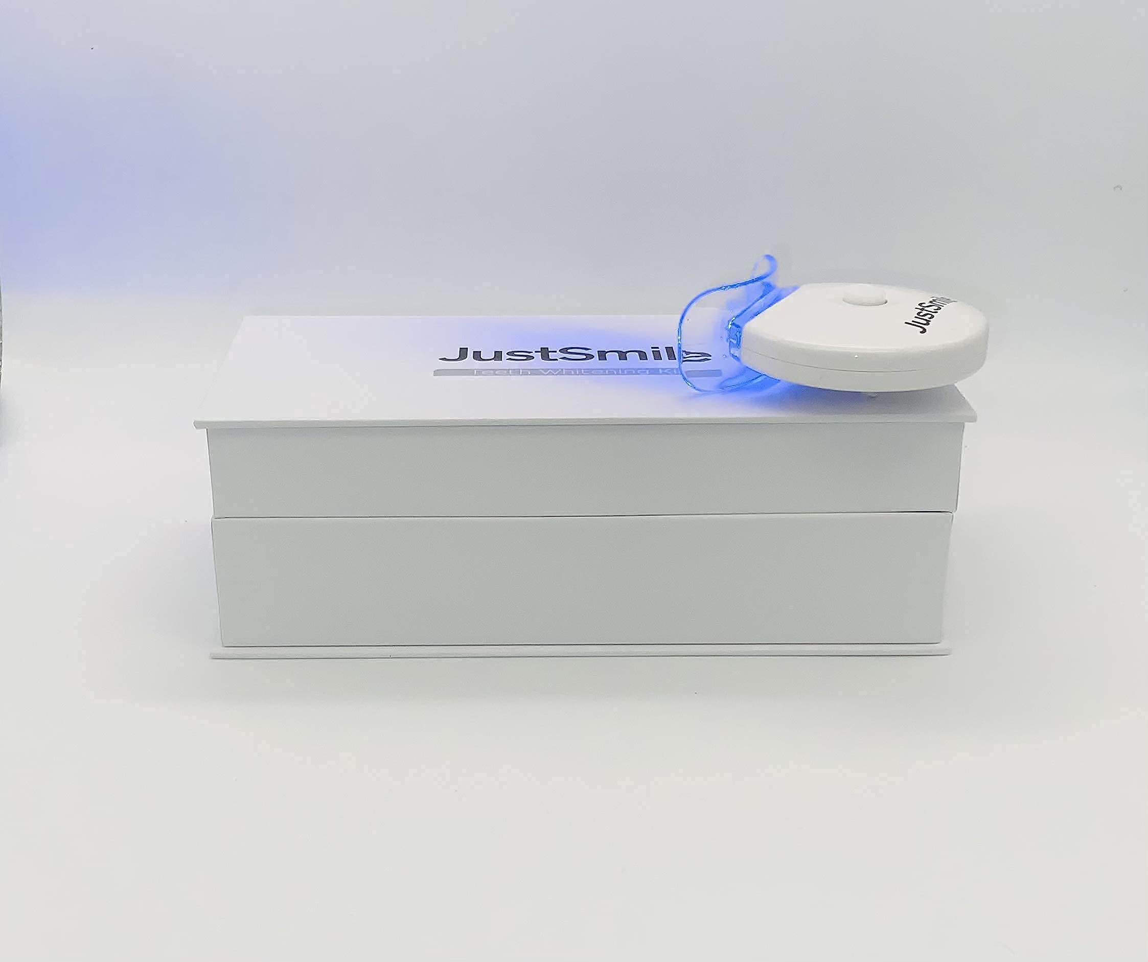 JustSmile LED Teeth Whitening Kit Non-Peroxide Pap Whitening Gels