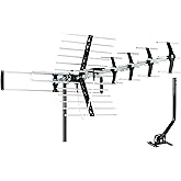 Antena Five Star HDTV para exteriores de hasta 200 millas de largo alcance, antena de TV para montaje en ático o techo, anten