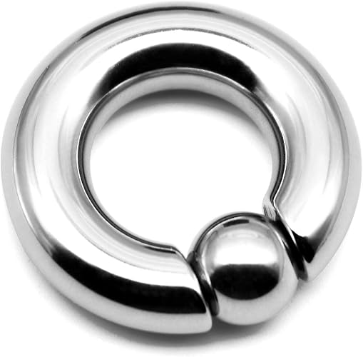 8 gauge captive bead ring