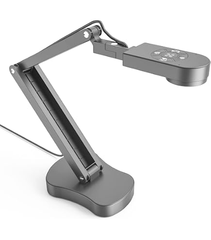 Amazon.com: NETUM Document Camera & Webcam 4K with Microphone, USB